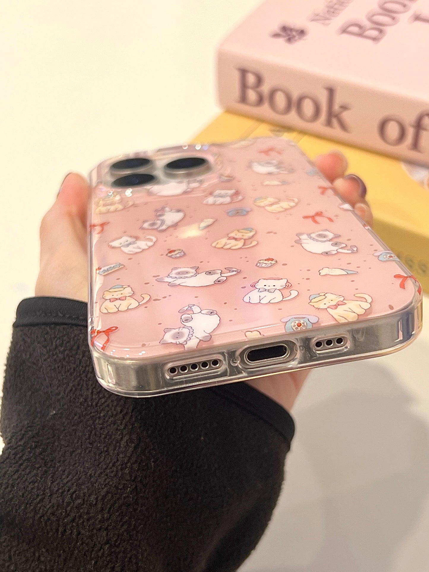 【Preorder】B139✨粉色猫咪壳子