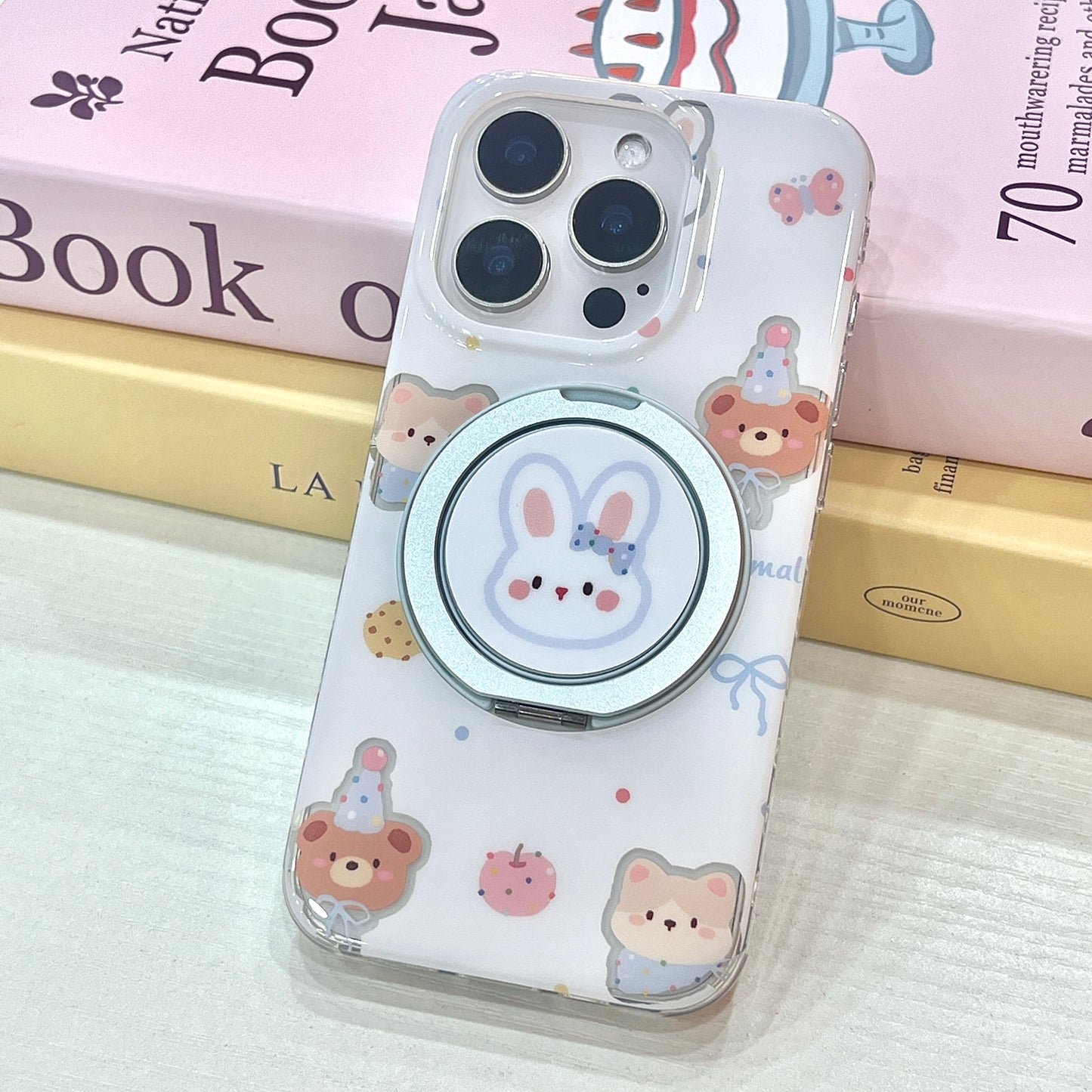 【自带磁吸环】B113✨小熊与小兔子