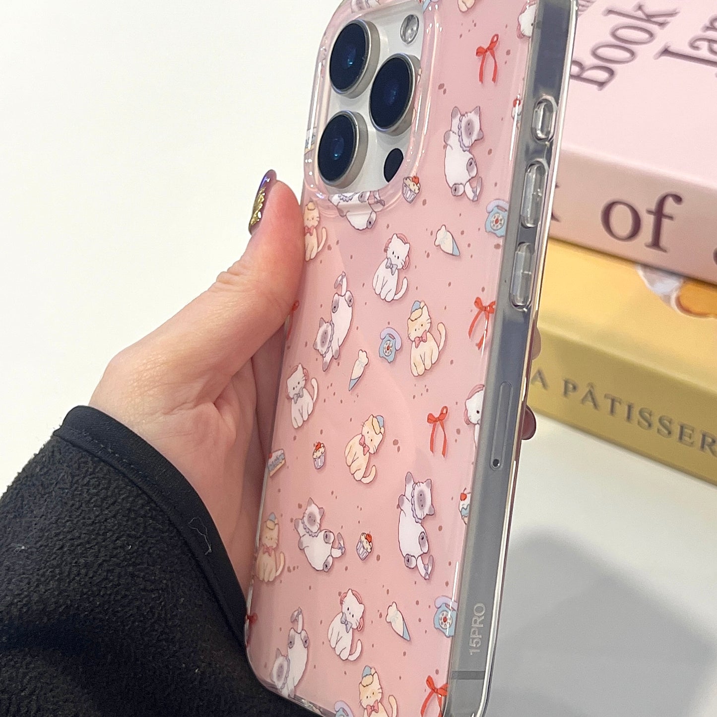 【Preorder】B139✨粉色猫咪壳子