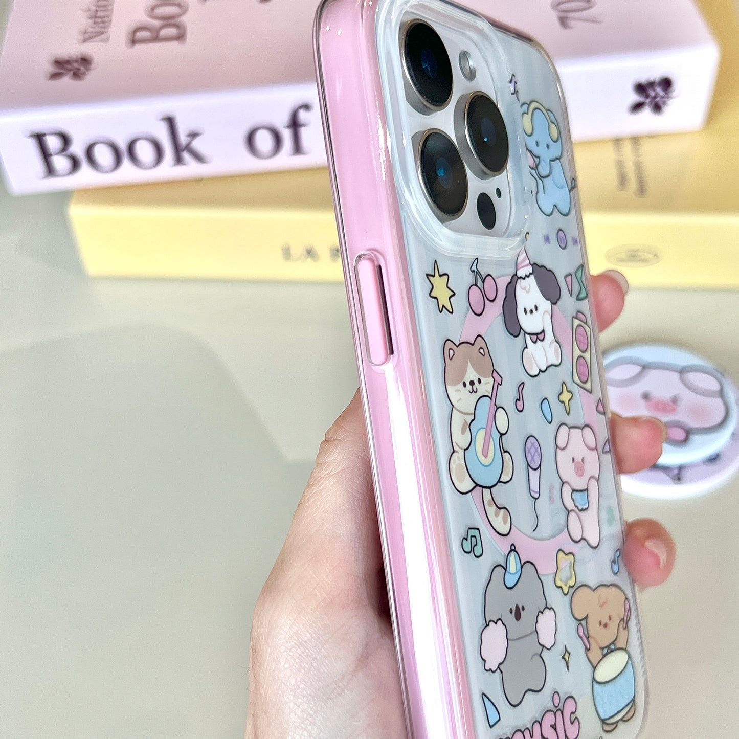 【Preorder】B097✨ 小动物派对磁吸壳