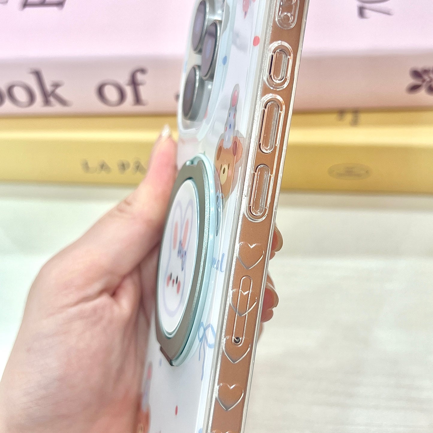 【自带磁吸环】B113✨小熊与小兔子