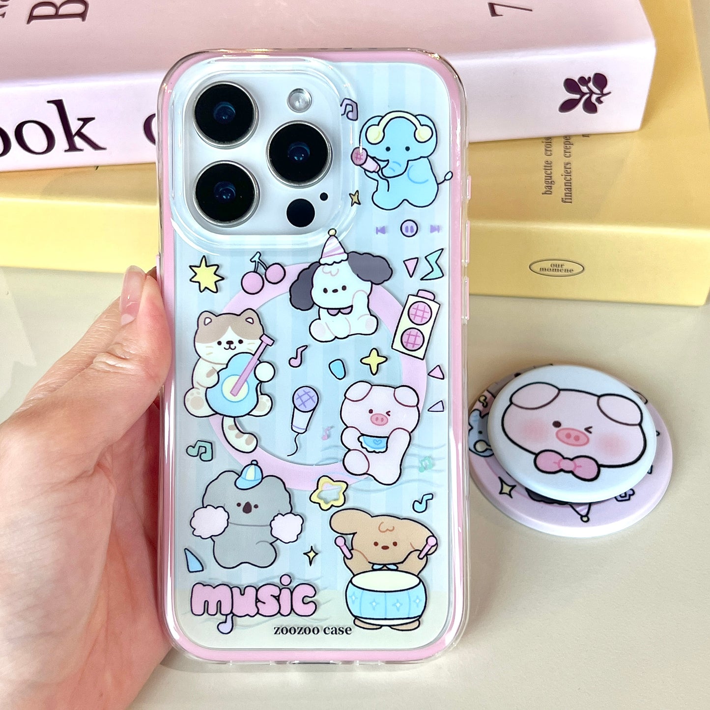 【Preorder】B097✨ 小动物派对磁吸壳