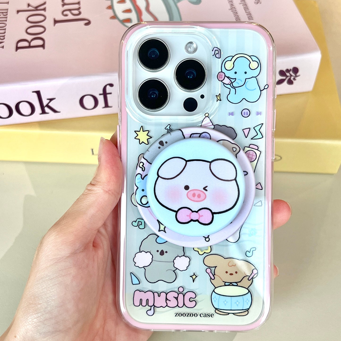 【Preorder】B097✨ 小动物派对磁吸壳