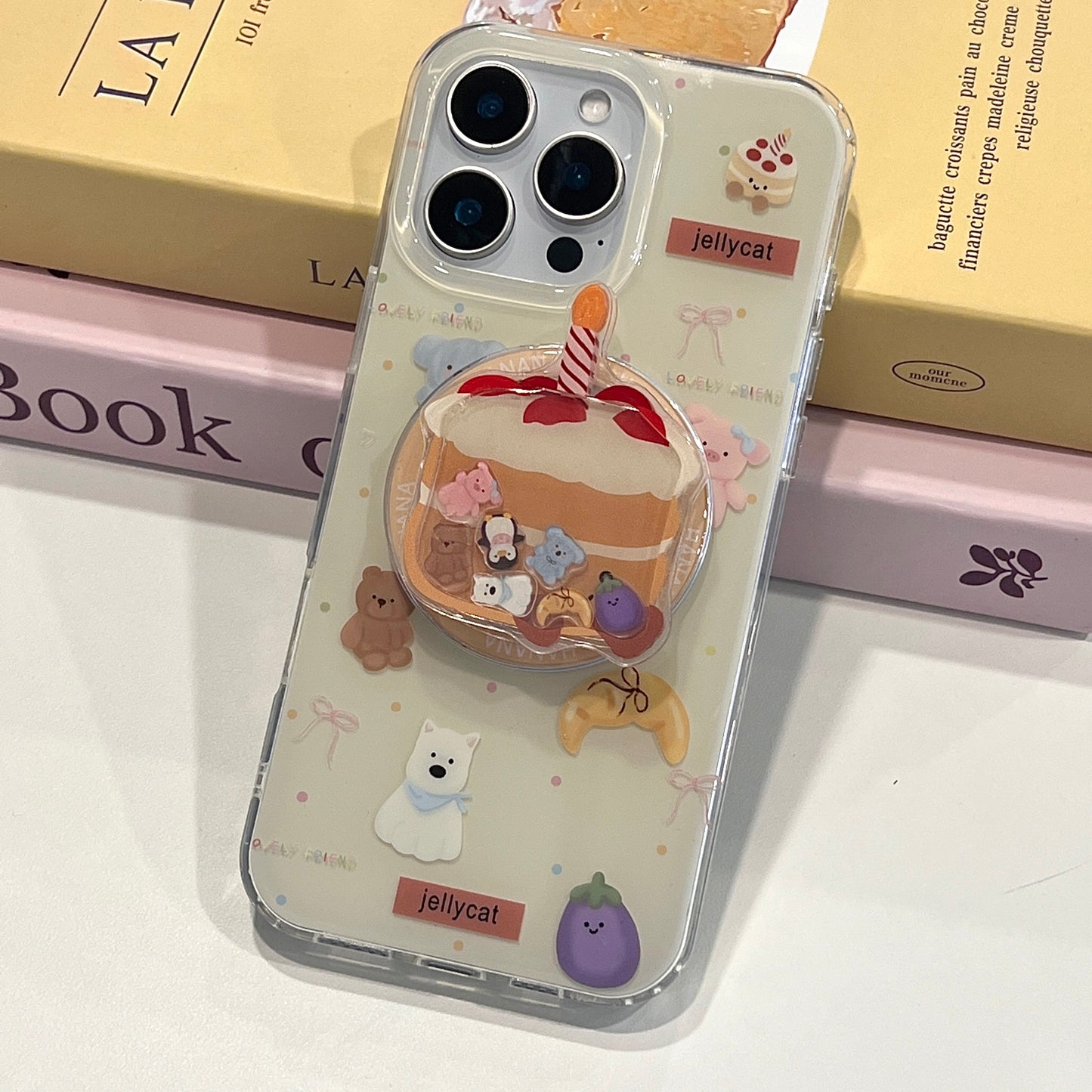 【MUST HAVE】B108 Jellycat 蛋糕摇摇乐磁吸壳
