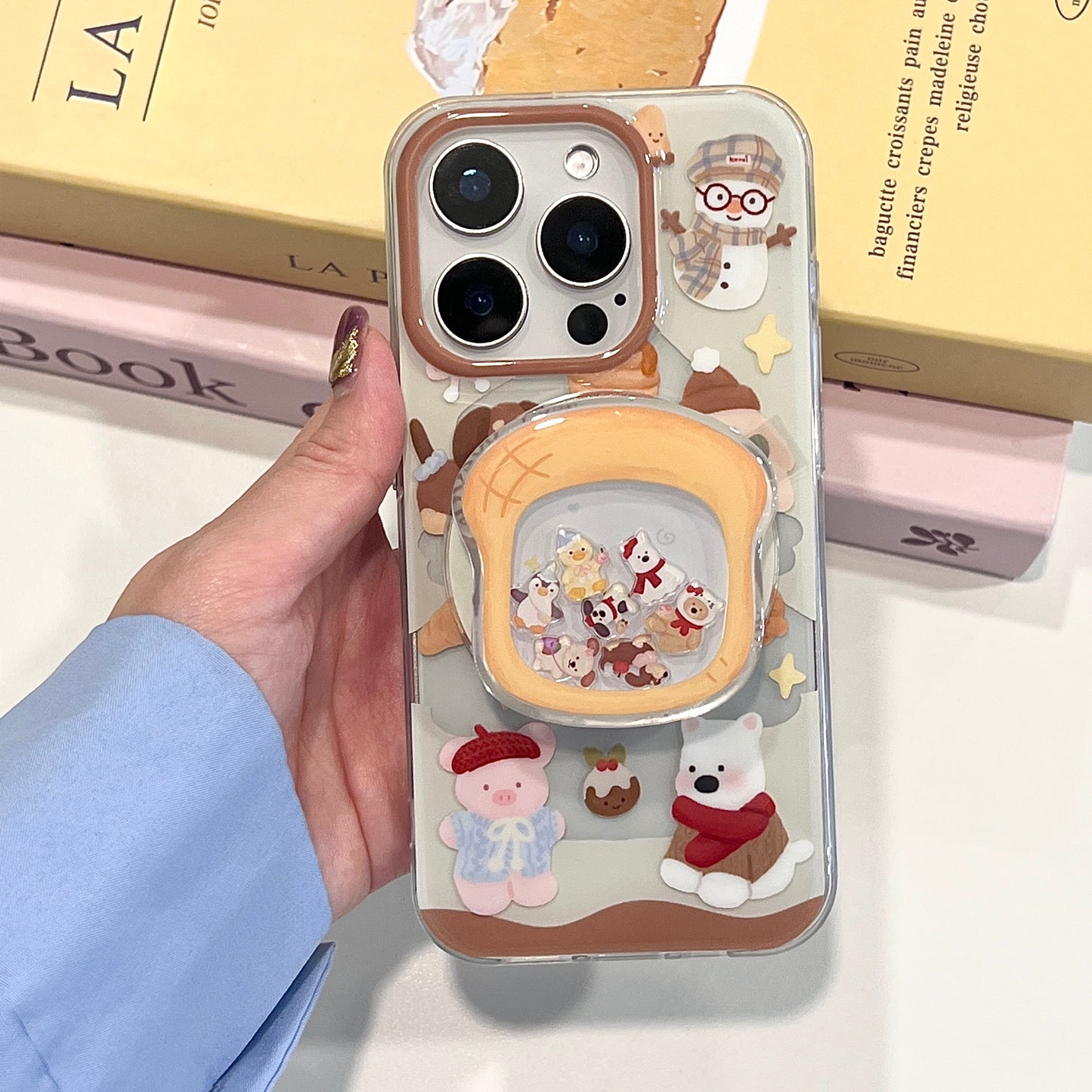 【Preorder】B137✨ JC 秋冬土司摇摇乐磁吸壳