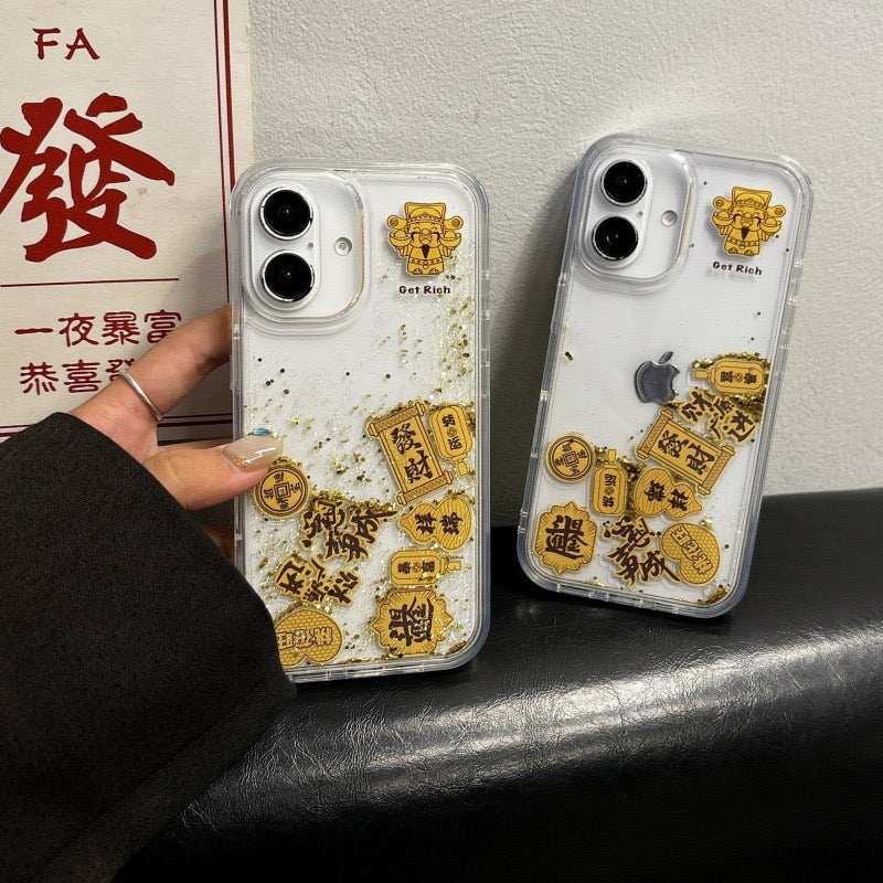 【CNY】 新年必备款!金箔流沙好运壳