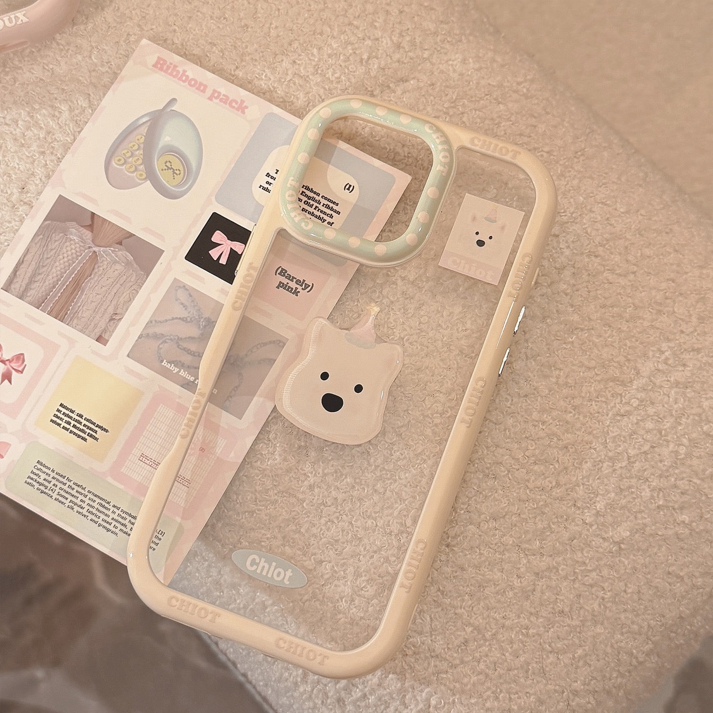 【Preorder】有PLUS款!B144✨ 小动物头像亚克力手机壳
