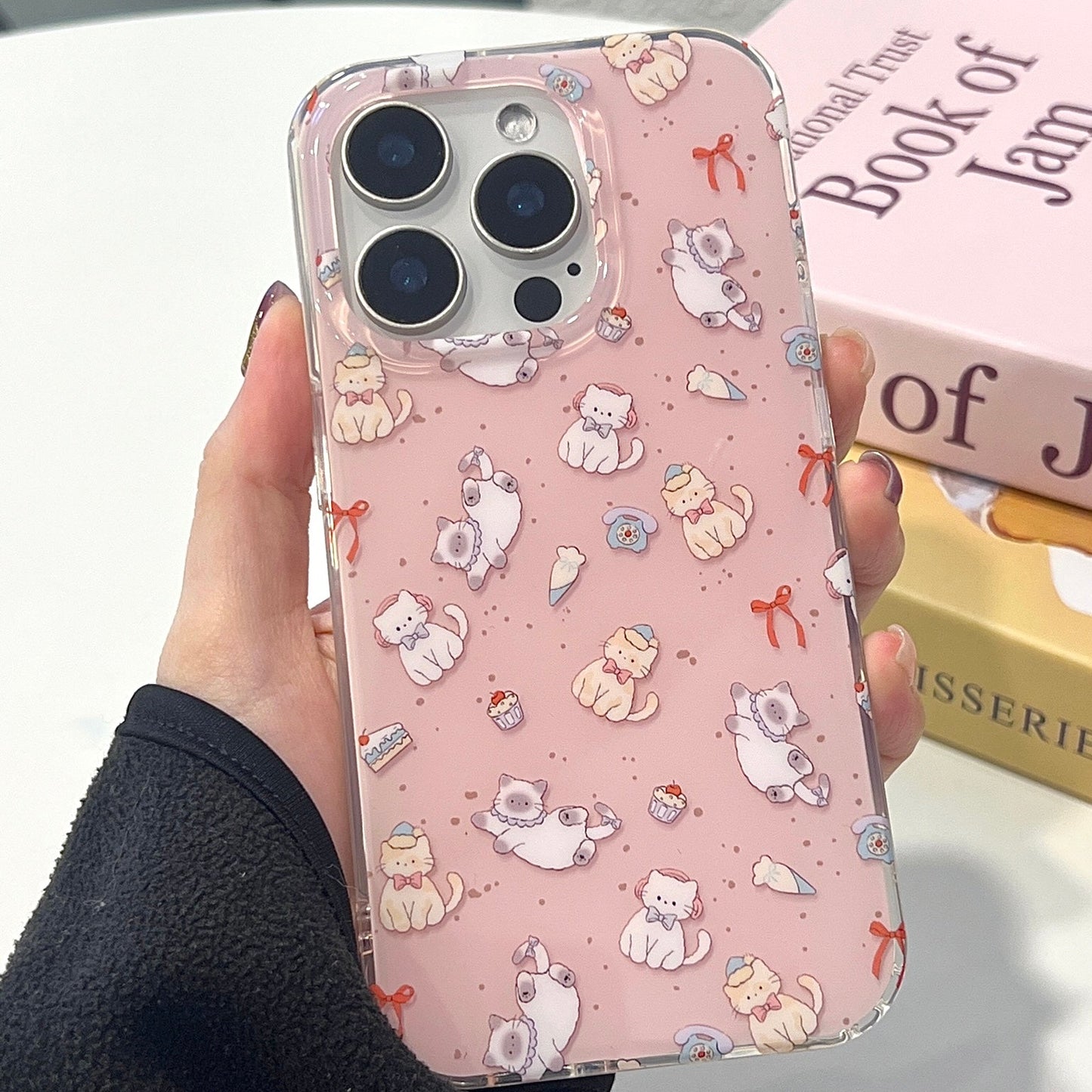 【Preorder】B139✨粉色猫咪壳子