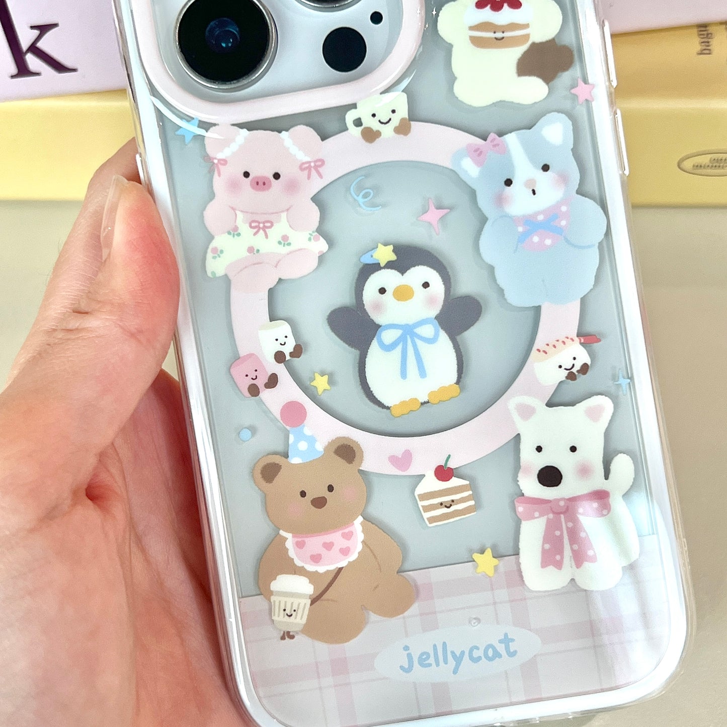【Ready Stock】B100 ✨ MUST HAVE !JellyCat 摇摇乐手机壳