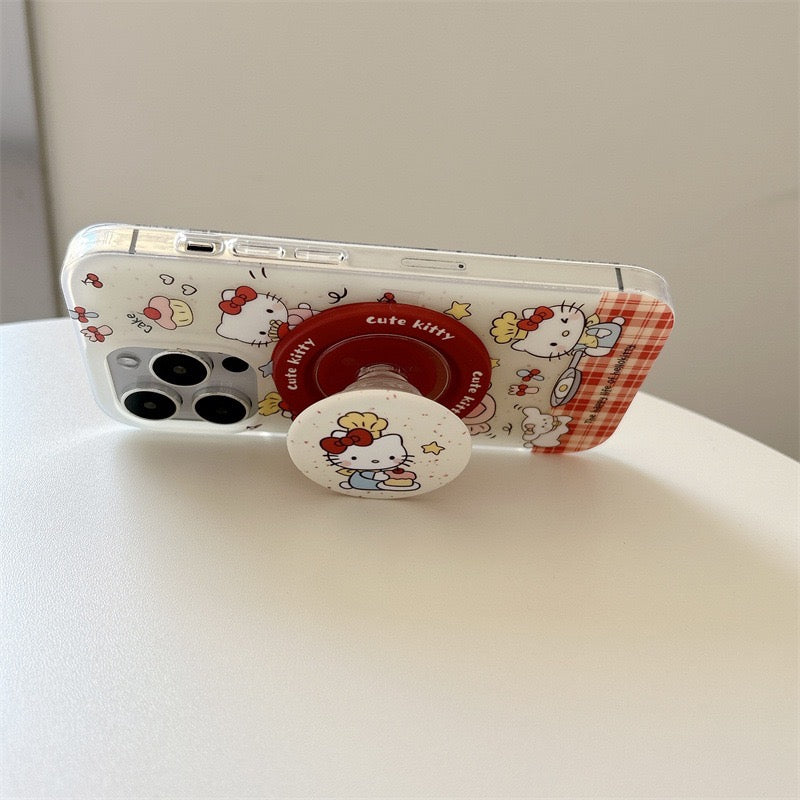【Preorder】B129✨ Chef kitty🎀Hello Kitty 磁吸壳