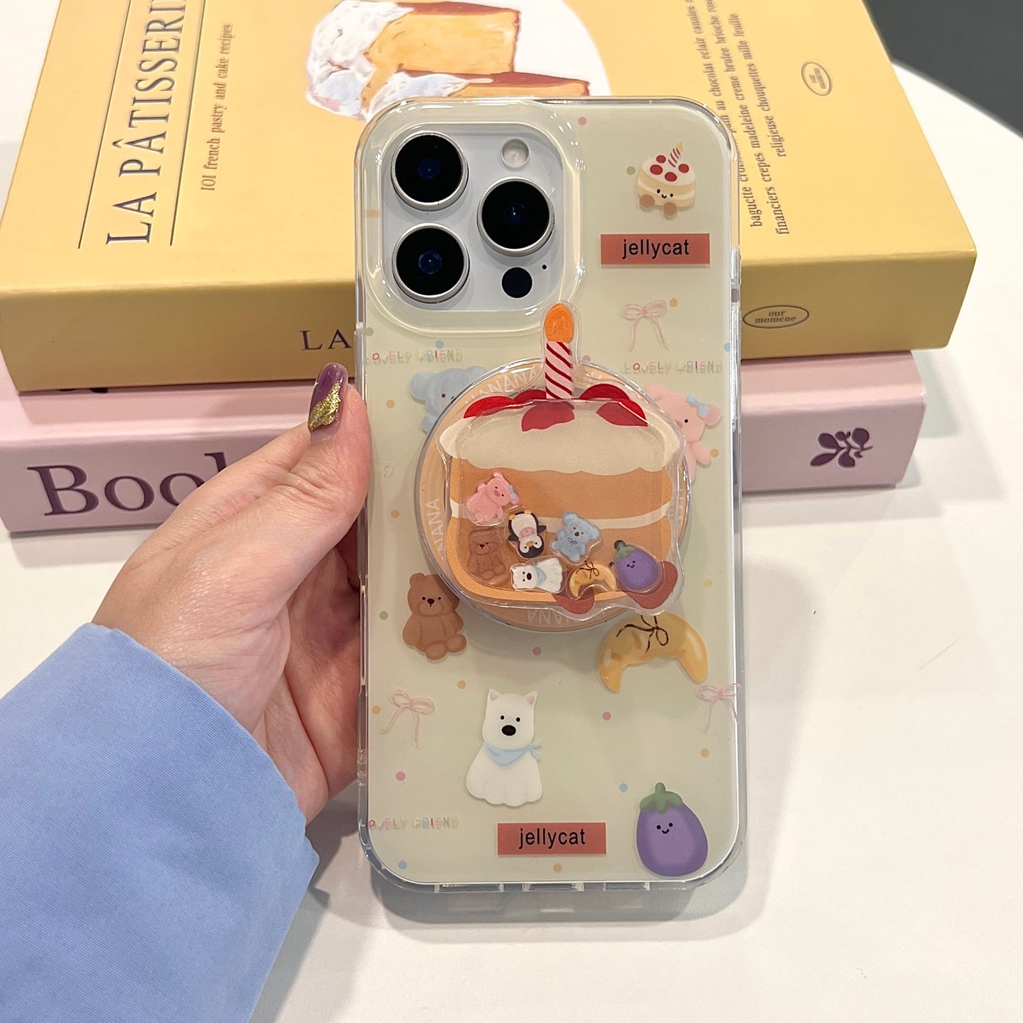 【MUST HAVE】B108 Jellycat 蛋糕摇摇乐磁吸壳