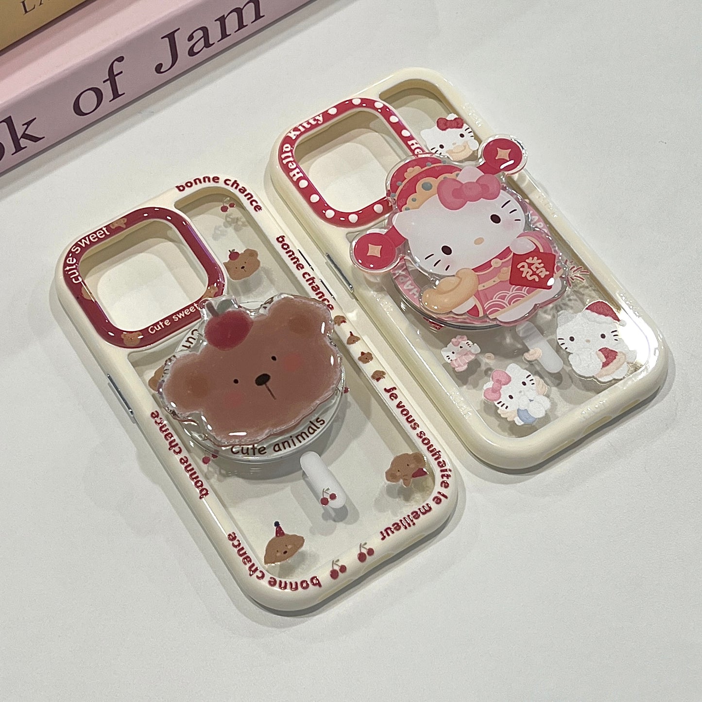 【Preorder】有PLUS款!B142✨ 苹果小熊磁吸壳