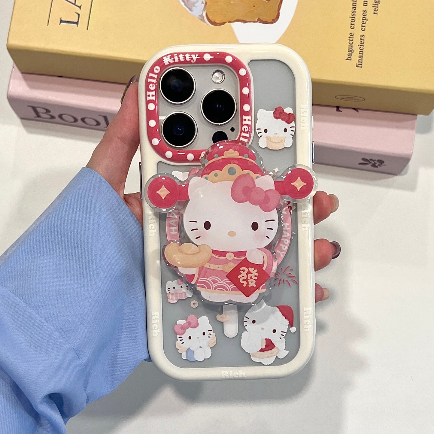 【Preorder】有PLUS款!B143✨ 财神Kitty磁吸壳