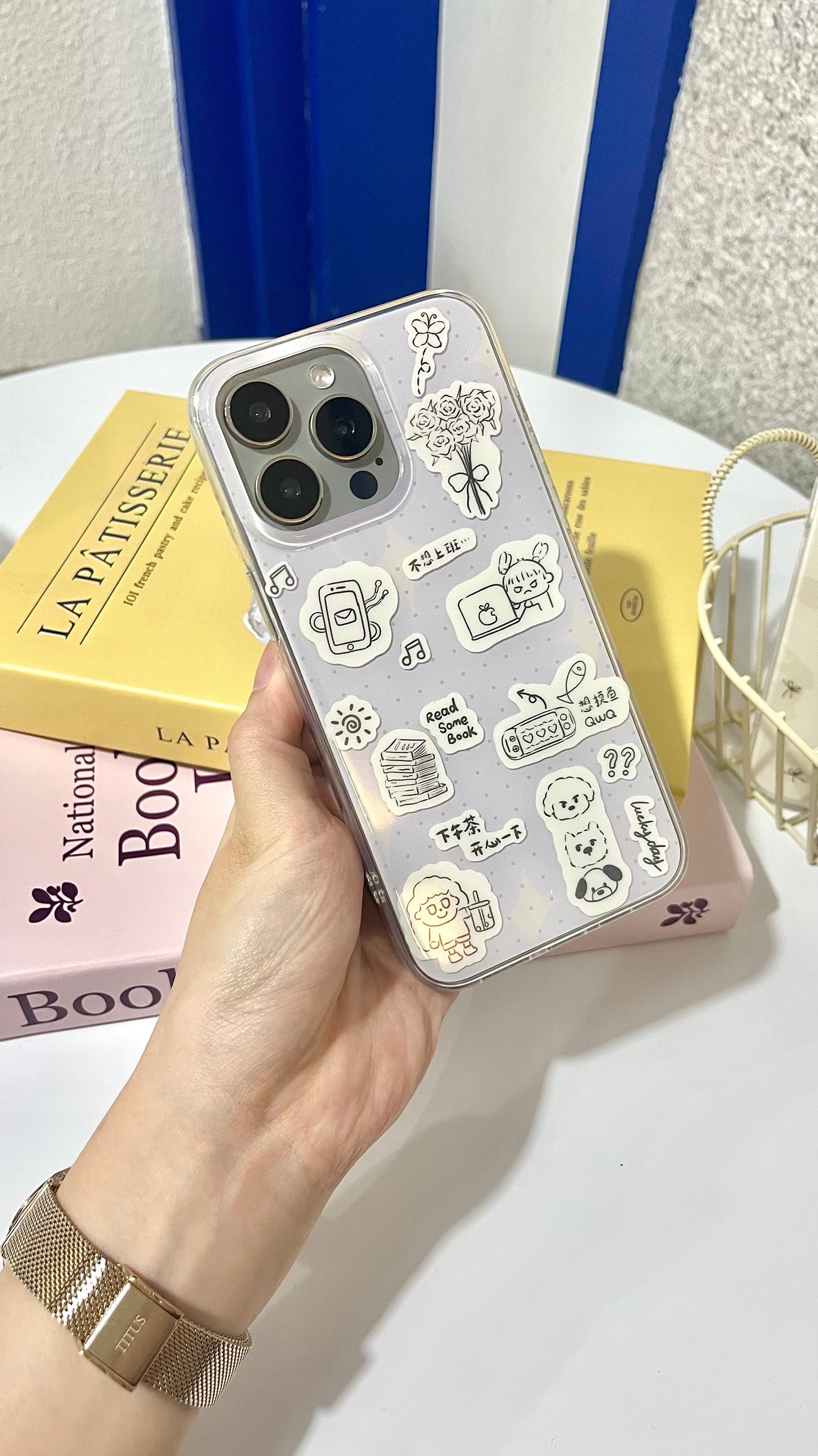 【Preorder】B041 ✨韩风卡通插画