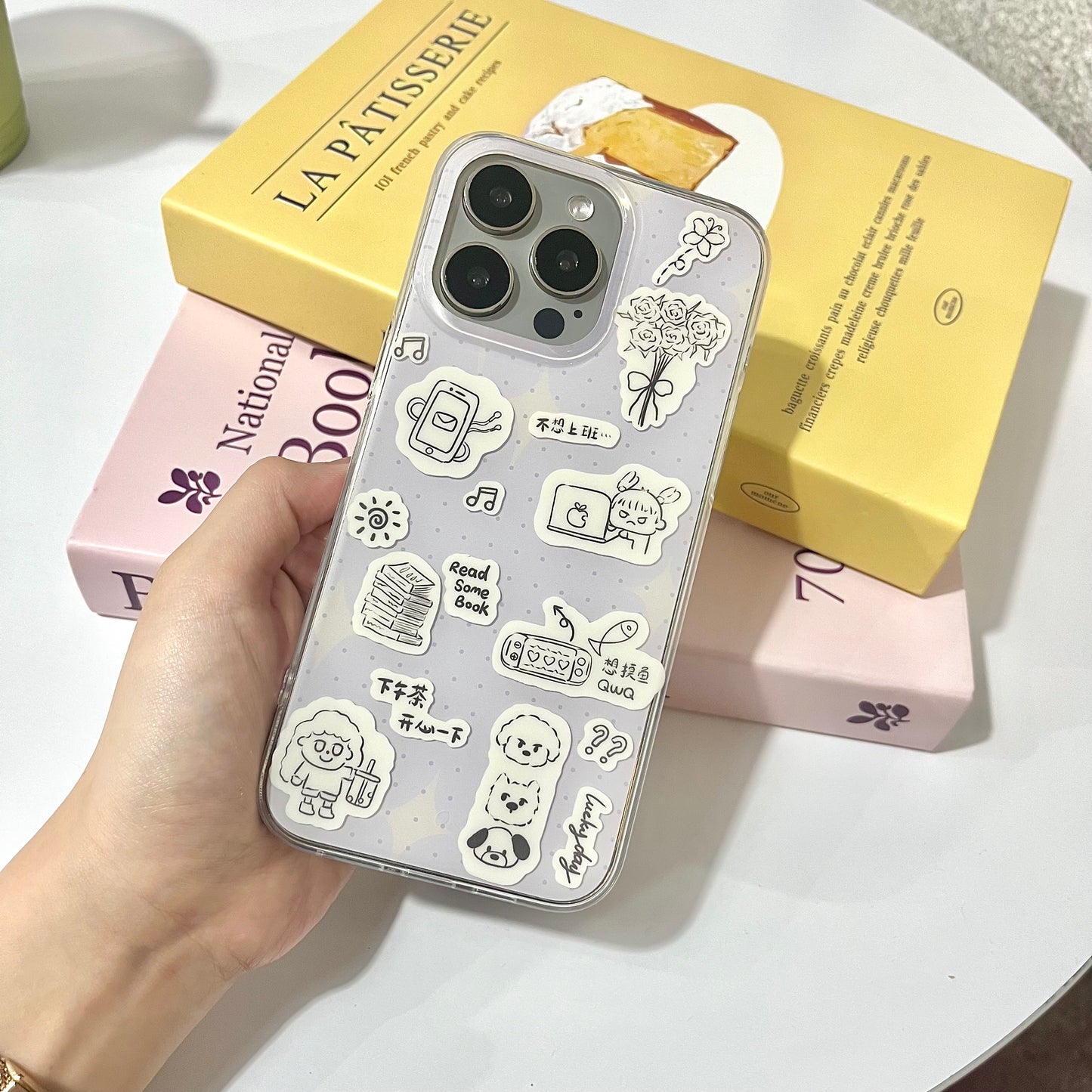 【Preorder】B041 ✨韩风卡通插画