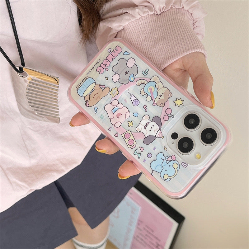 【Preorder】B097✨ 小动物派对磁吸壳