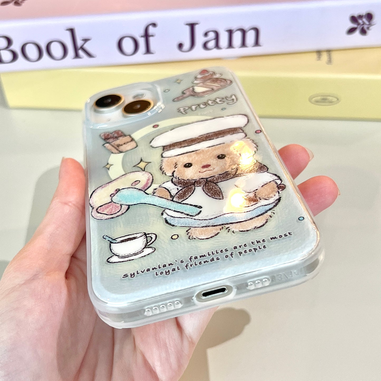 【Ready Stock】B094✨ ip 14 森贝尔小狗厨师