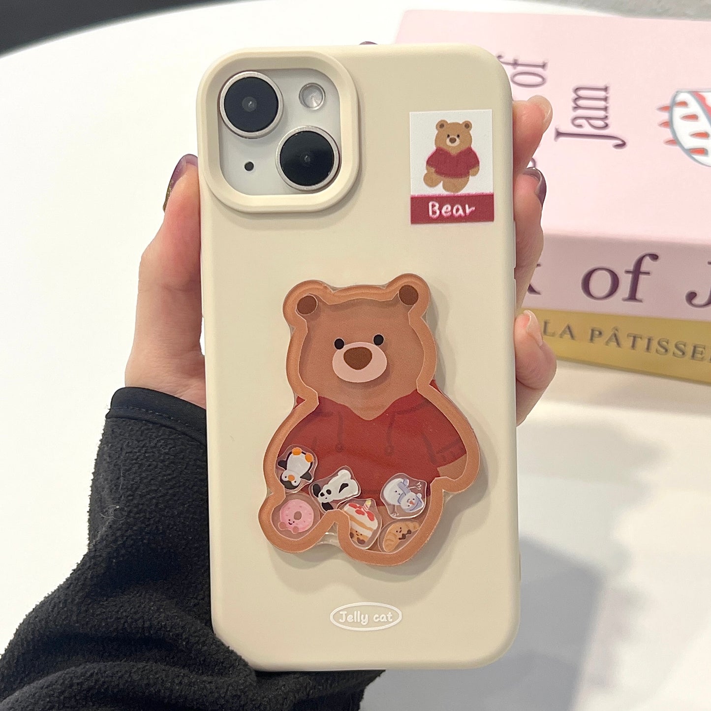 【Preorder】B134✨ JC Bear 硅胶手机壳