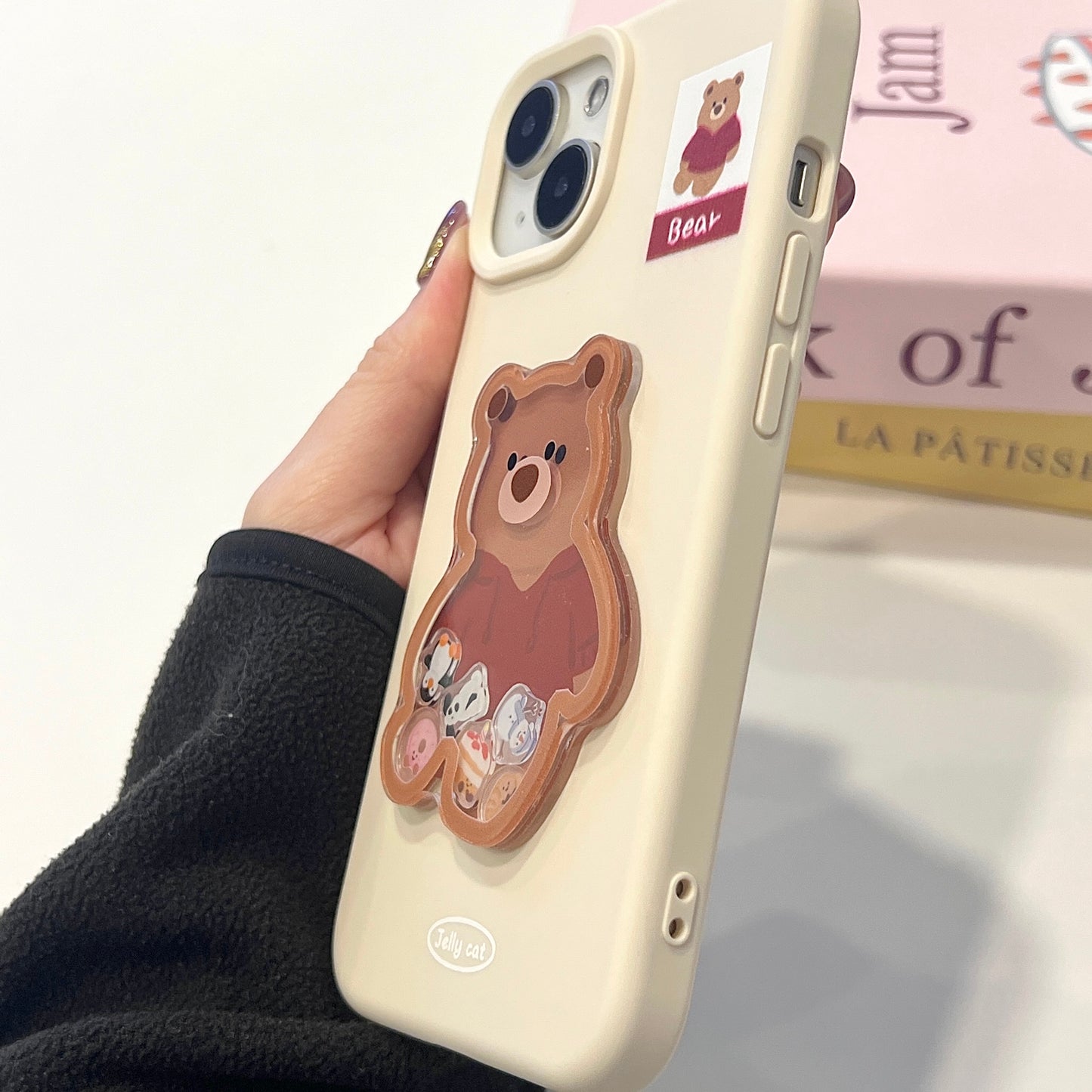 【Preorder】B134✨ JC Bear 硅胶手机壳