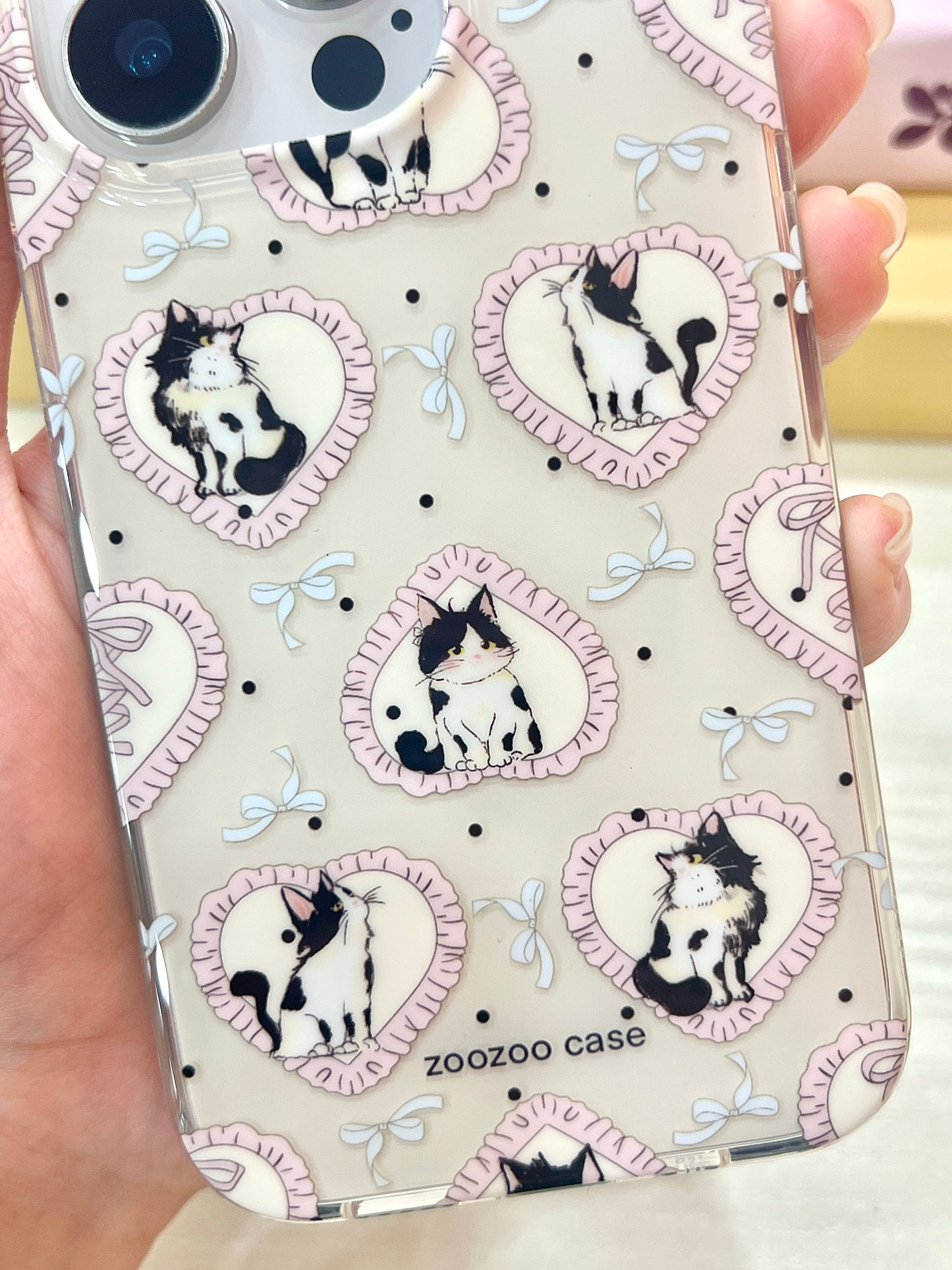 【Preorder】B109✨ 粉心黑猫