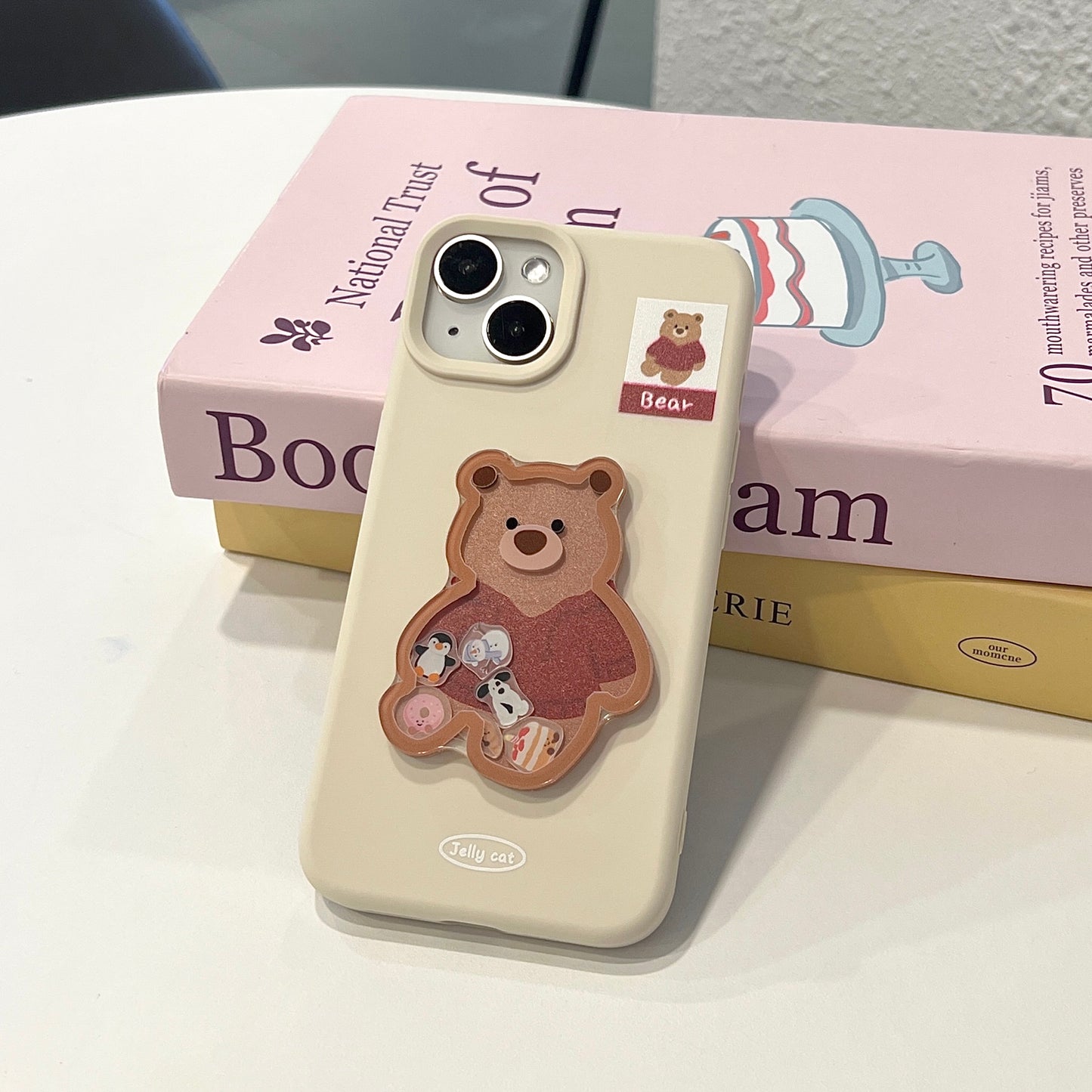 【Preorder】B134✨ JC Bear 硅胶手机壳
