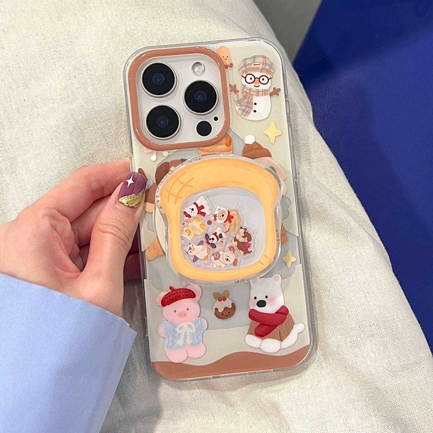 【Preorder】B137✨ JC 秋冬土司摇摇乐磁吸壳
