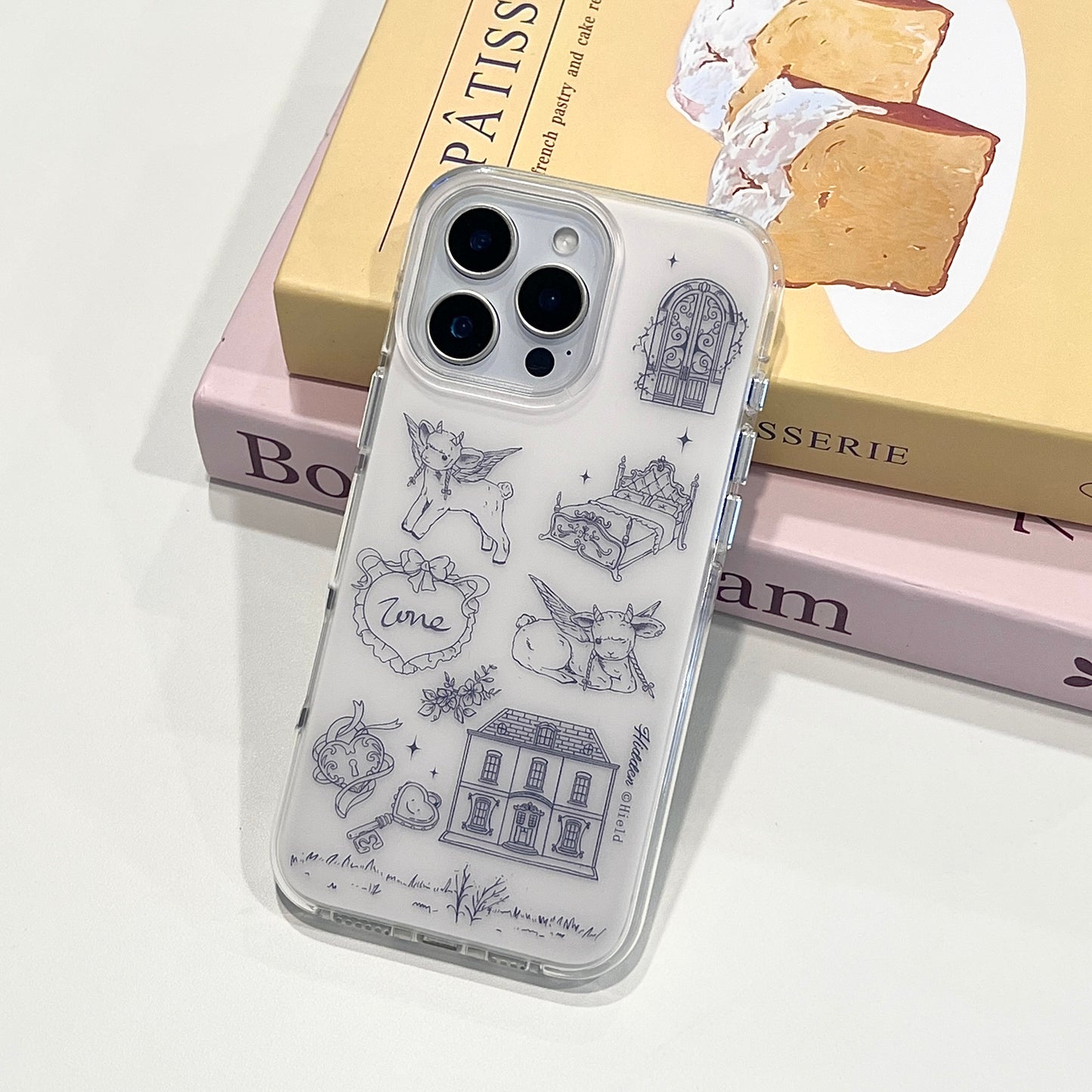 【Preorder】B138✨ 法式素描磨砂壳