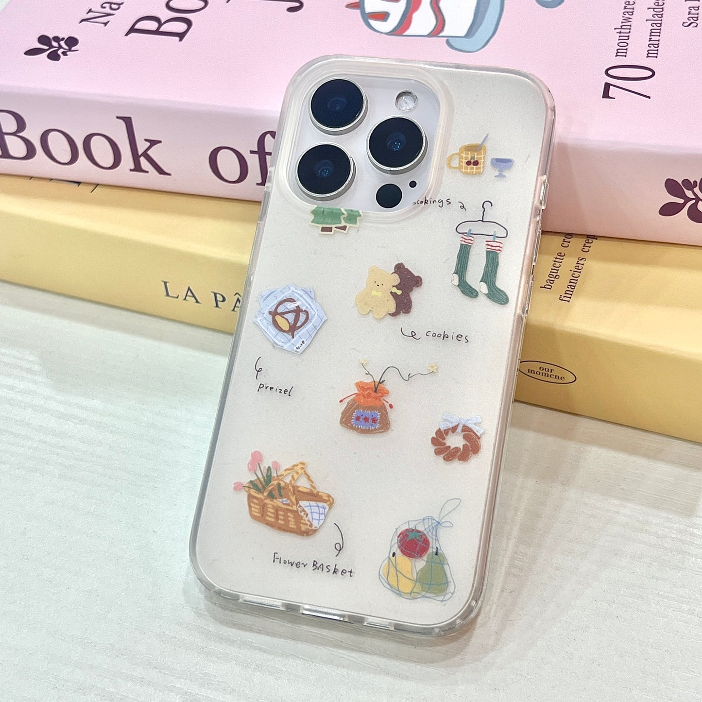 【Ready Stock】B112✨ 15 Pro 秋冬小插画