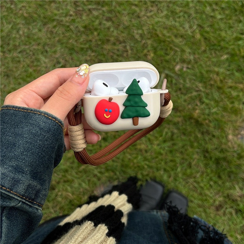 【Preorder】B104✨ 立体苹果airpods壳耳机壳