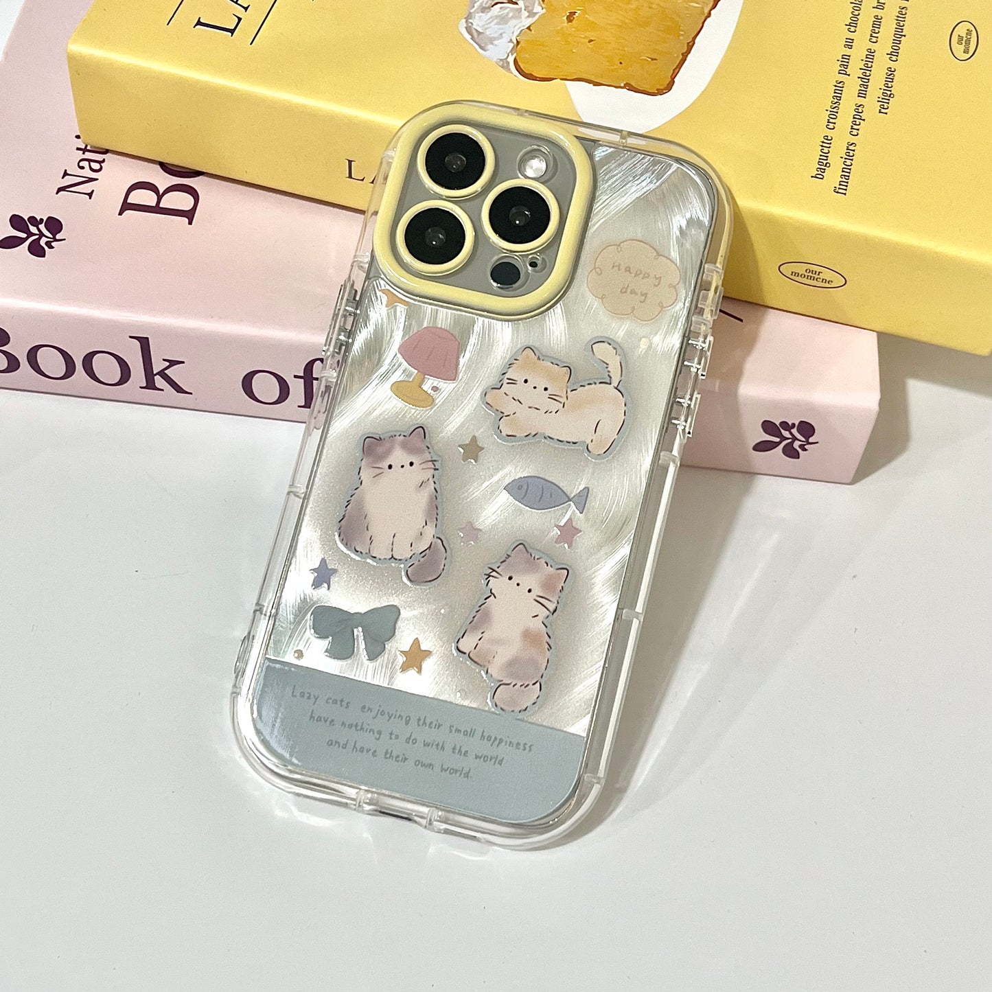 【Ready Stock】B053 ✨ 15 Pro Max 羽纱蓝色小猫