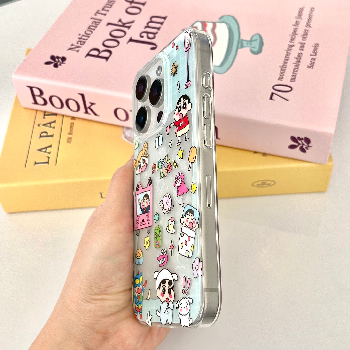 【Ready Stock】B082 ✨ 镭射可爱动漫蜡笔小新