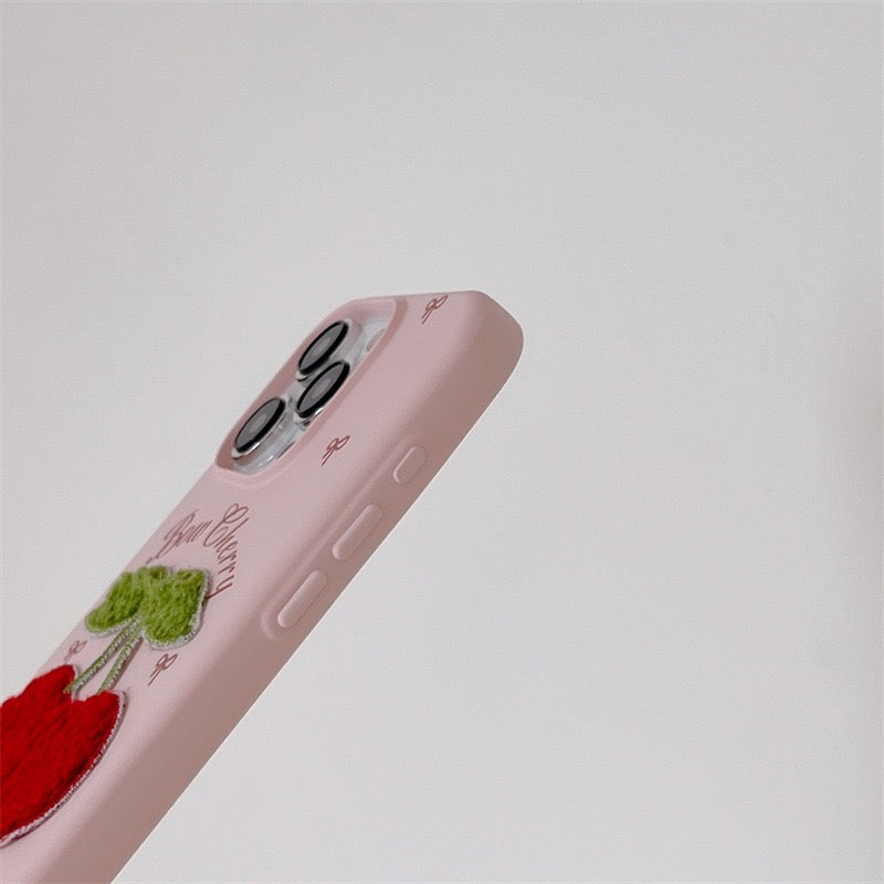 【少女心必备 | B122】 樱桃🍒刺绣