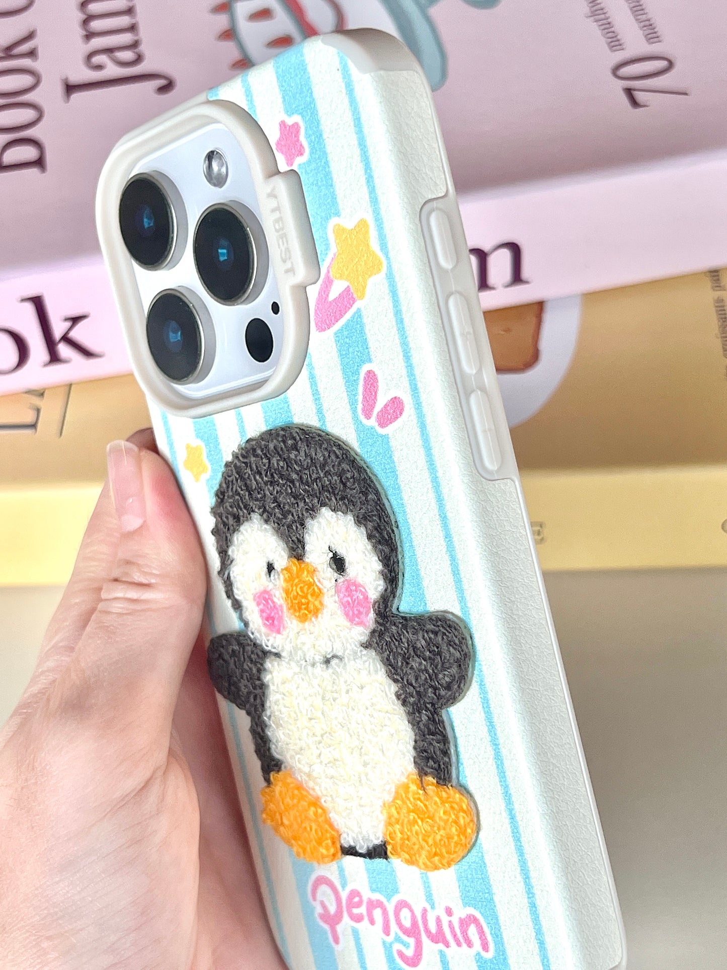 【Preorder】B092✨ 绒布刺绣表情壳子