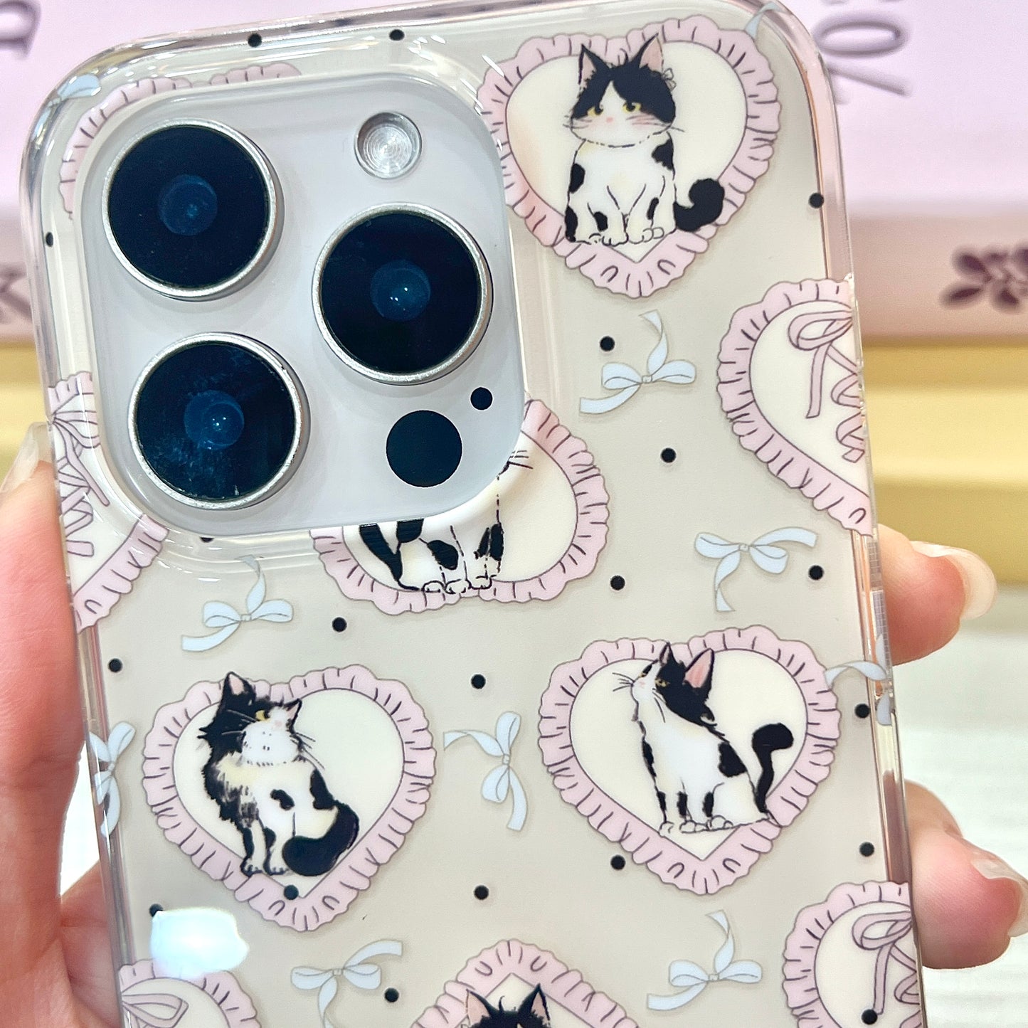 【Preorder】B109✨ 粉心黑猫