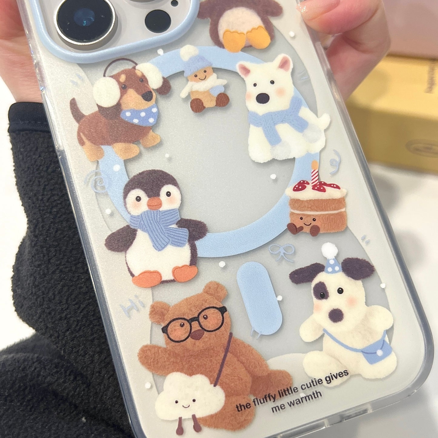 【Preorder】主推款！B136✨ JC 冬季西高地磁吸手机壳