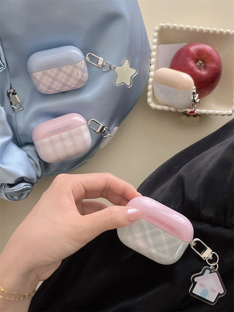 【Preorder】B105✨ 韩风格纹airpods壳耳机壳