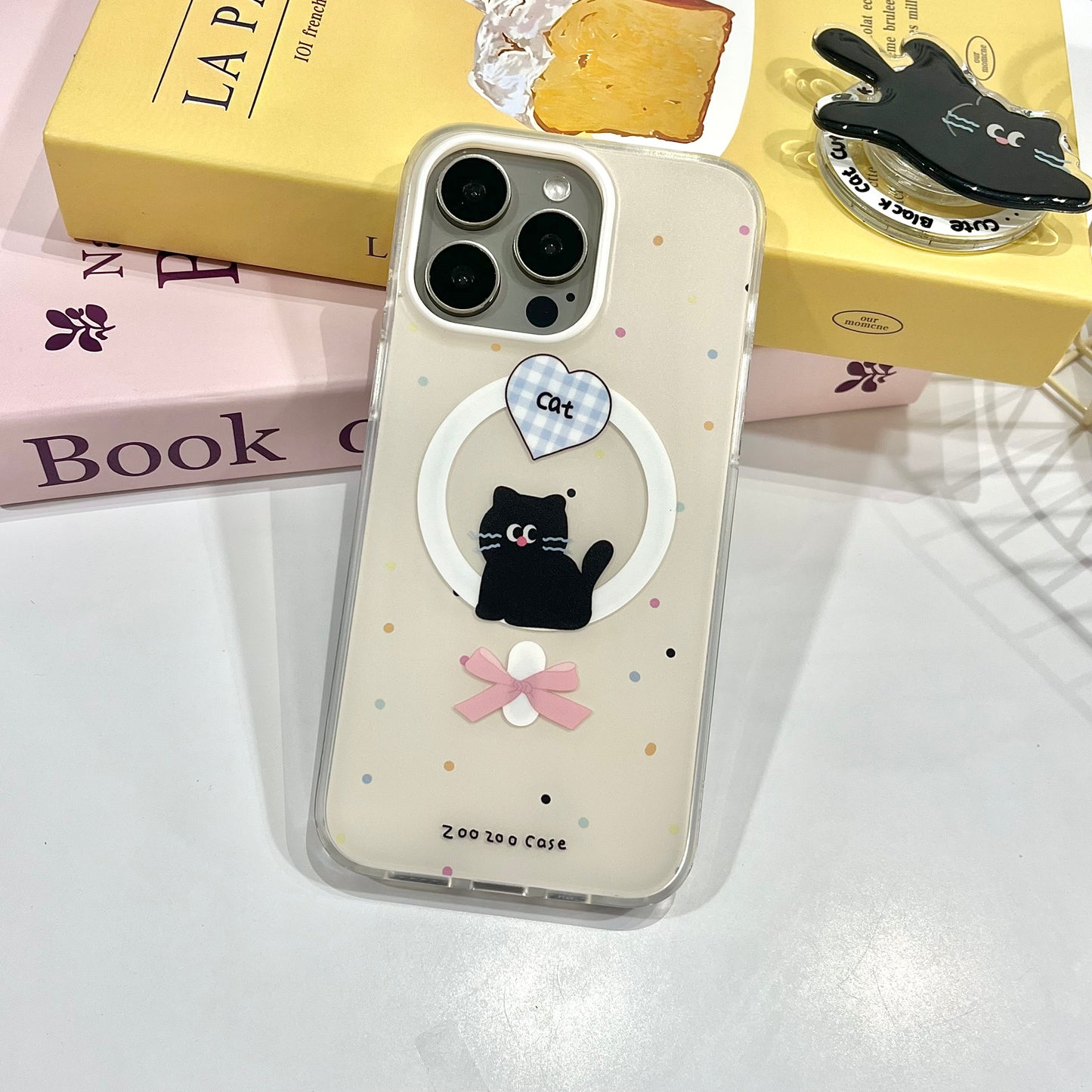 【Ready Stock】B055 ✨小黑飞猫 🐱