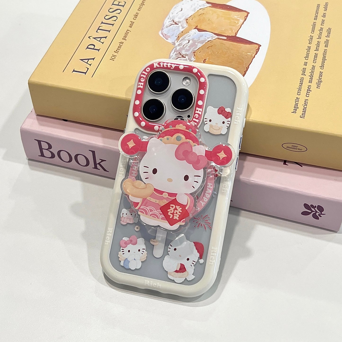【Preorder】有PLUS款！B143✨ 财神Kitty磁吸壳
