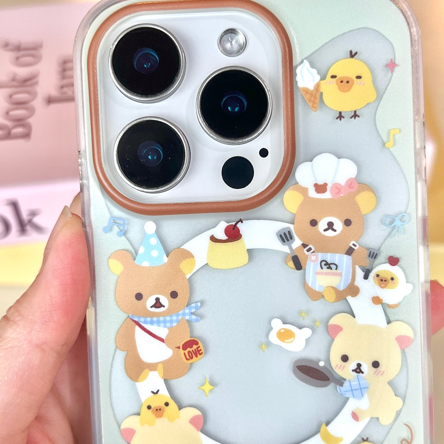 【Ready Stock】B095✨ 轻松熊厨师磁吸壳