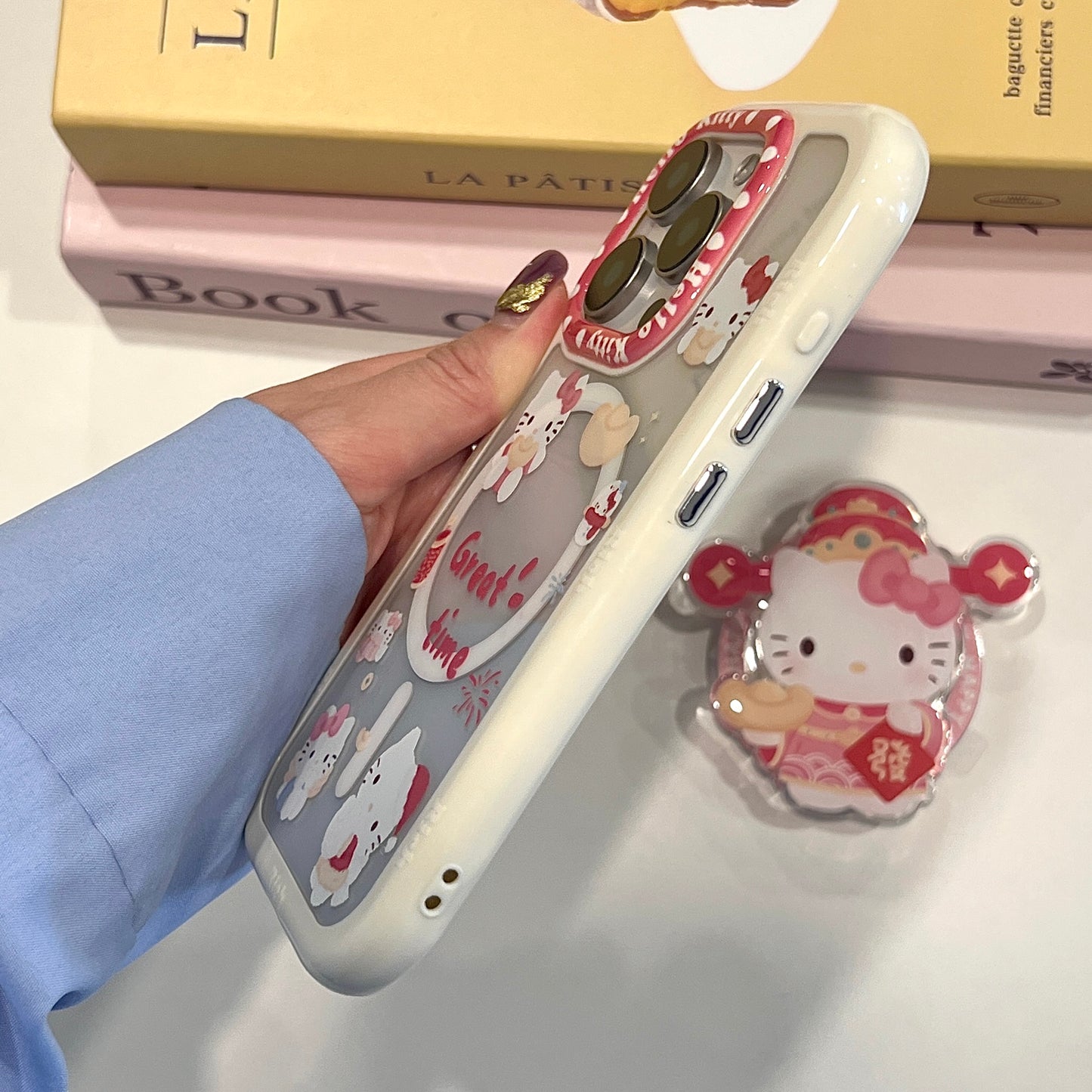 【Preorder】有PLUS款！B143✨ 财神Kitty磁吸壳