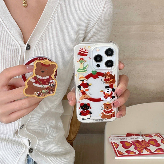【推荐！🎀】新年款小熊磁吸壳