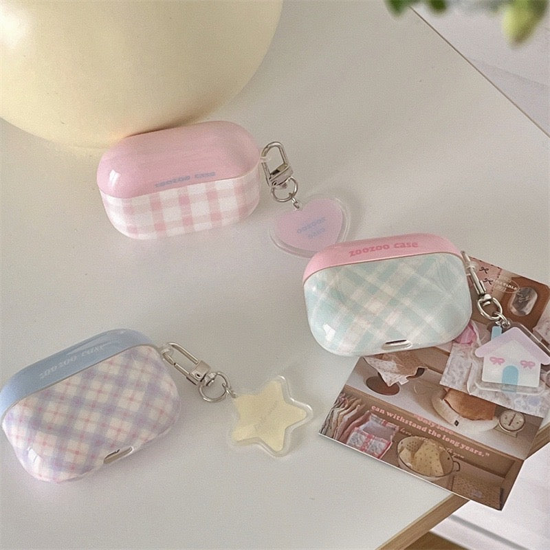 【Preorder】B105✨ 韩风格纹airpods壳耳机壳
