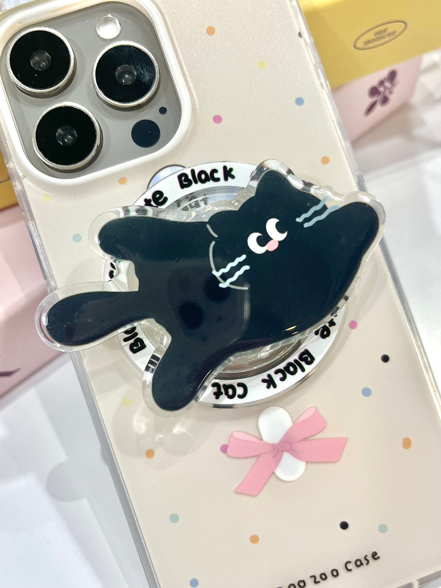 【Ready Stock】B055 ✨小黑飞猫 🐱