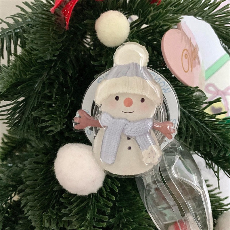 【Preorder】B130✨ 冬季雪人磁吸壳