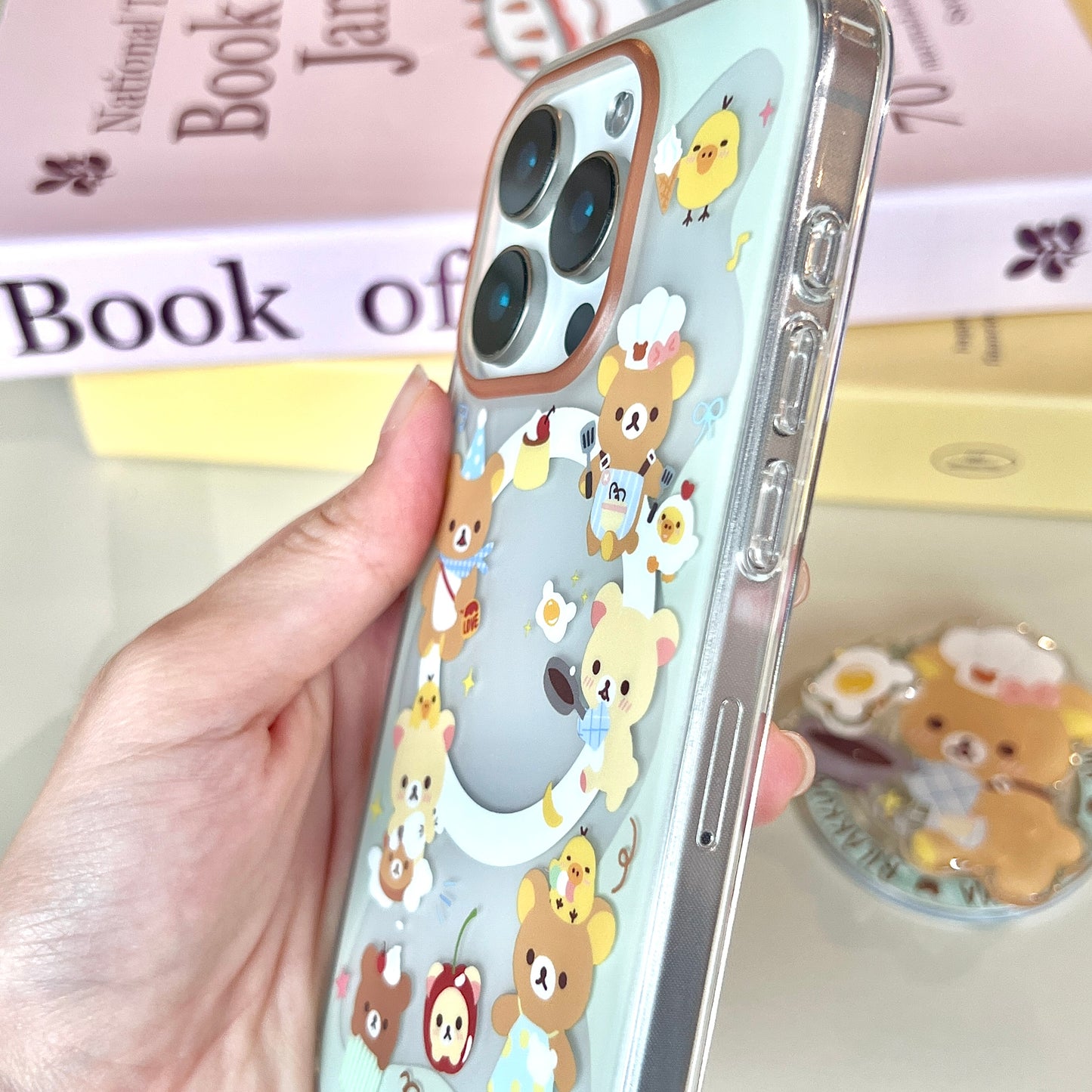 【Ready Stock】B095✨ 轻松熊厨师磁吸壳
