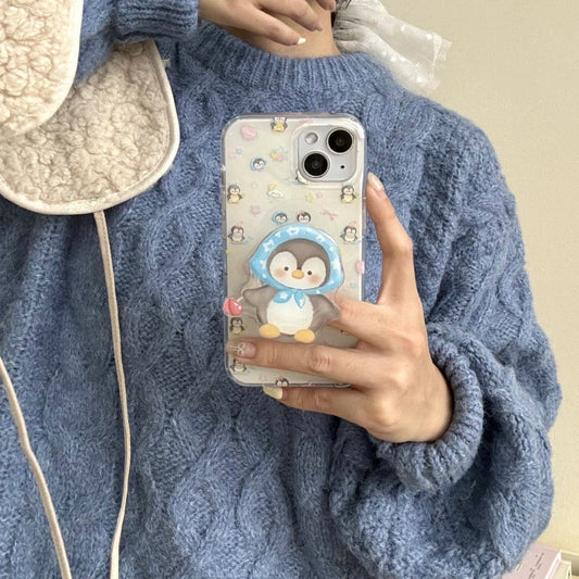 【Preorder】B114✨蓝头巾小企鹅
